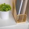 Martha Stewart Ryder Gold Mesh Metal Single Slot Magazine File Holder, Desktop Organizer, 9.75 x 3.75 x 11.5 HH-OHD06-GLD-MS - alternate 5